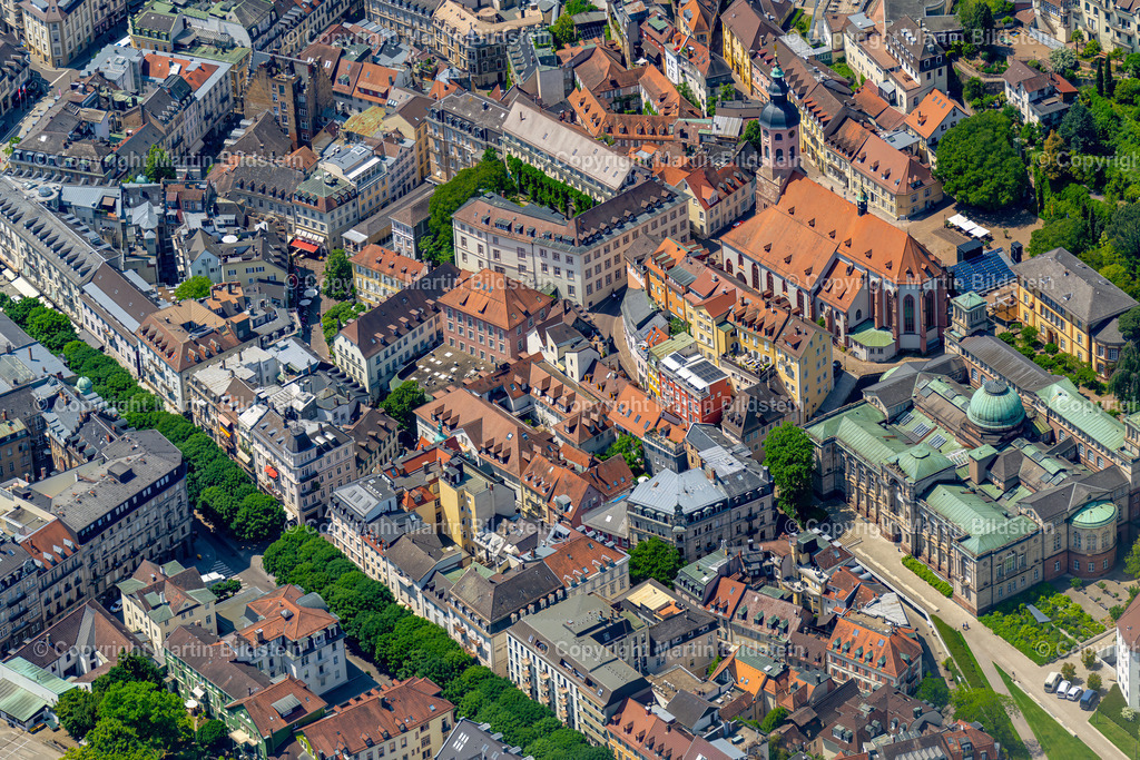 Baden-baden-8 | Bilder Fotos Luftbilder Luftaufnahmen Deutschland Süden Westen Schwarzwald Baden Württemberg  