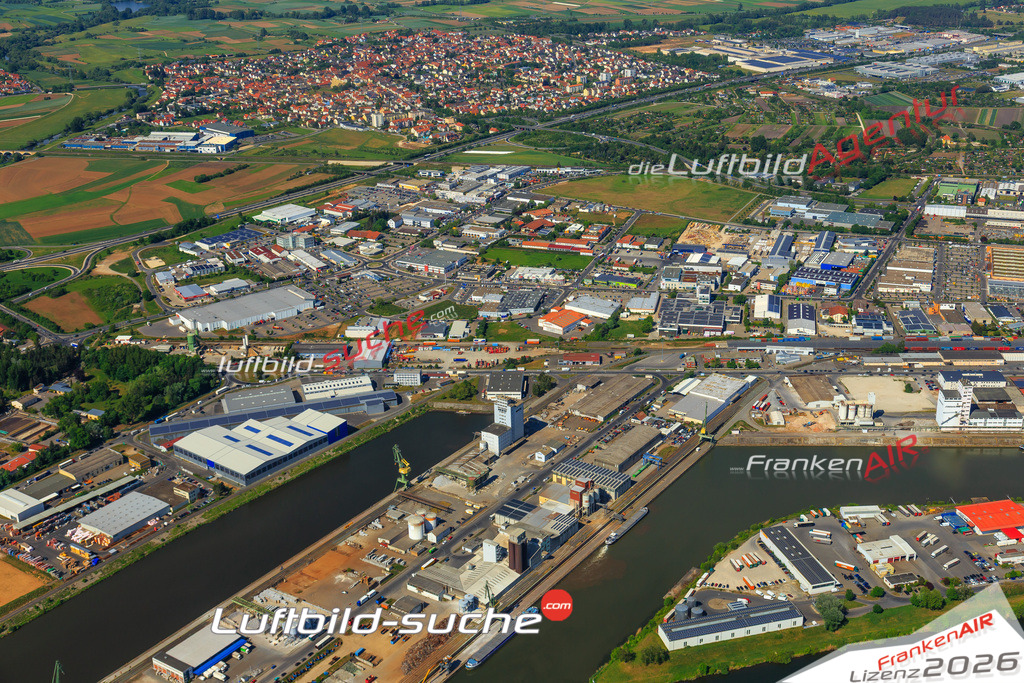 Die Luftaufnahme Gaustadt -  wurde vom UL-Flugzeug (keine Drohne) aus fotografiert.Hohe Druck- Auflösung-die Geschenkidee!