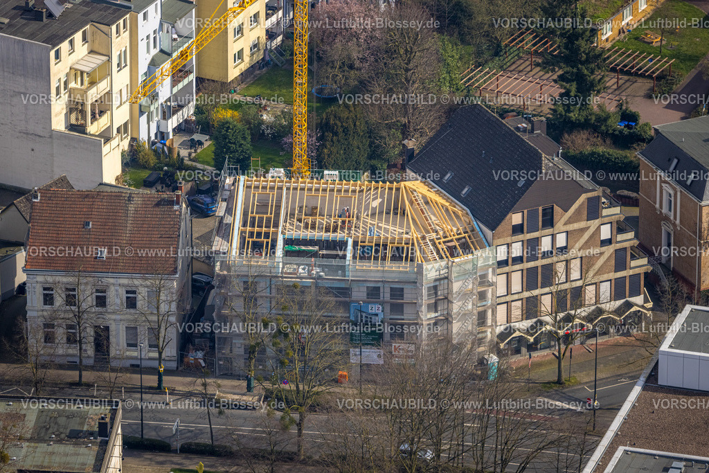 Hamm240306451 | Luftbild, Baustelle mit Neubau an der Südstraße, Mitte, Hamm, Ruhrgebiet, Nordrhein-Westfalen, Deutschland