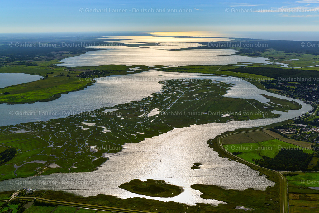 3638220 | Große Kirr, Nationalpark Vorpommersche Bodenlandschft, ZINGST 25.08.2016 Salzgrasland- Insel und Vogelschutz- Gebiet in Zingst an der Ostseeküste im Bundesland Mecklenburg-Vorpommern, Deutschland.