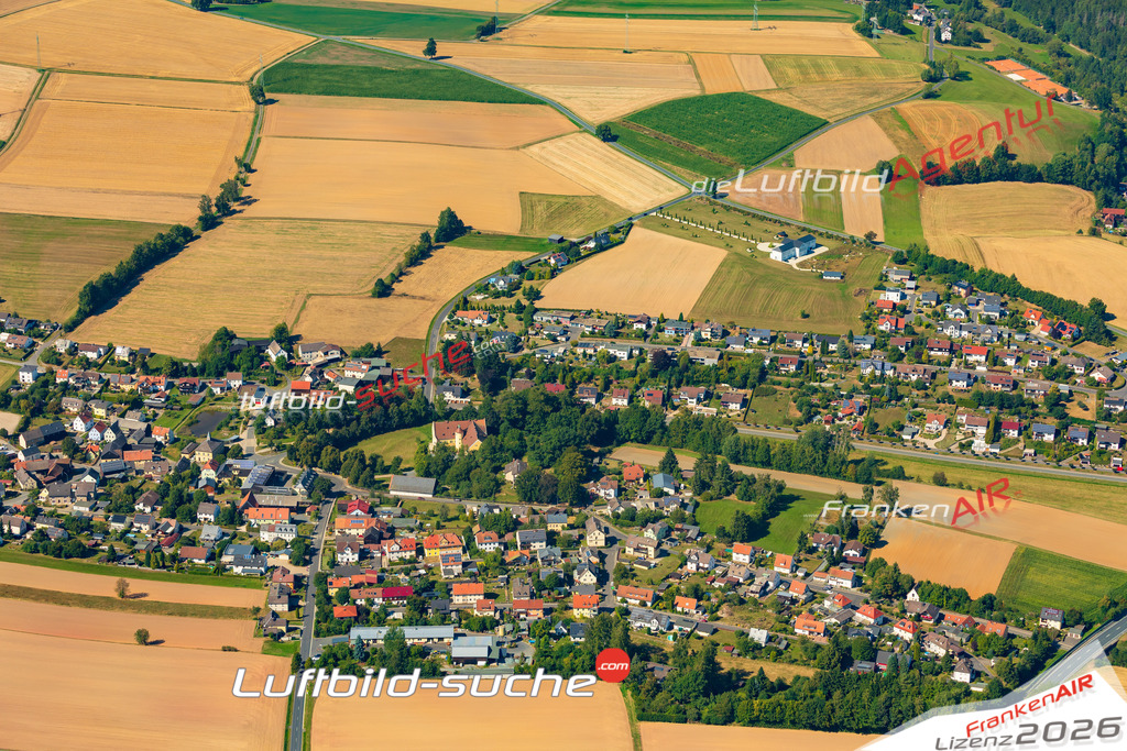 Luftaufnahme von Röthenbach Arzberg Bild- Das Luftbild wurde 2025 vom UL-Flugzeug heraus erstellt ( keine Drohne ) - Hochauflösende Luftaufnahme -Nicht vergleichbar mit Google Maps oder Satelittenbilder- Die Geschenkidee !Mit Lizenz und Bildrechte bestellbar