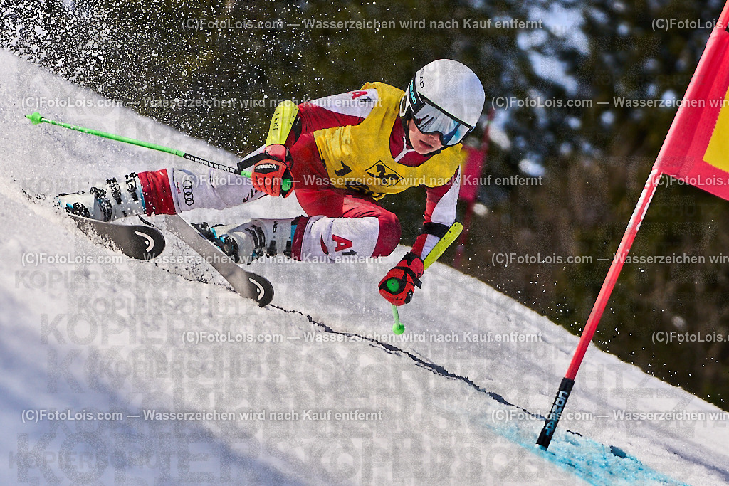 ALP6263_Steir-KINDER-LM_RTL_Loser_Zangrando Christoph | (C)FotoLois.com, Alois Spandl. SteirerSki KINDER-Cup Riesentorlauf-Landesmeisterschaft am Sandling/Loser in Altaussee, So 25. Februar 2024.