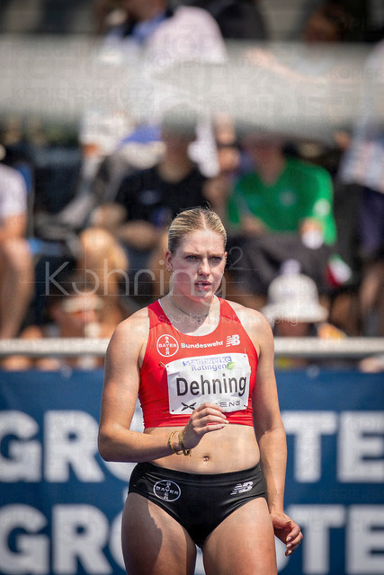 Multisport Event; Ratingen, 27.06.2026 | RATINGEN, GERMANY - JUNE 27, 2026 : Marie Dehning (GER / Germany) competing during heptathlon’s high jump the Multisport Event at Stadion Ratingen on June 27, 2026 in Ratingen, Germany.