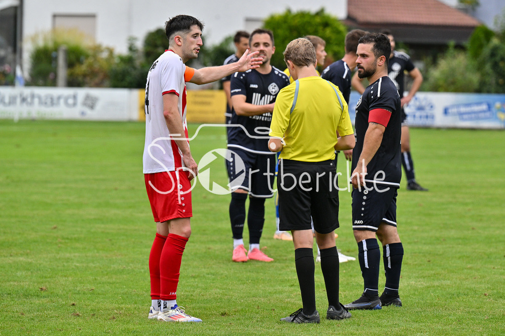 BC Aichach - FC Affing | Strittige Szene nach dem 2-2