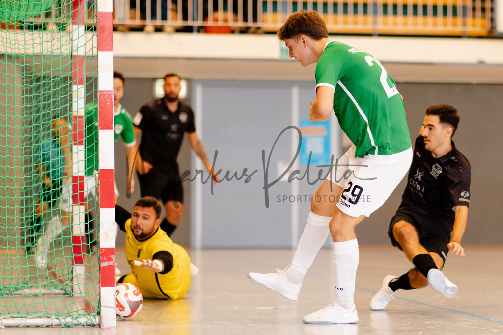 Futsal-Bundesliga, Saison 2025/2026, 4. Spieltag: SC Preußen Münster - SV Pars Neu-Isenburg | Futsal-Bundesliga, Saison 2025/2026, 4. Spieltag, SC Preußen Münster empfängt SV Pars Neu-Isenburg in der Universitäts-Sporthalle in Münster. Foto: sportfotografie.ms | Markus Paletta - Realisiert mit Pictrs.com