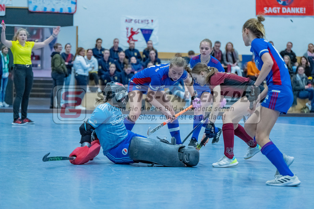 HK_20240303_109039 | Spiel um Platz 7 Deutsche Meisterschaft WU16 am 3.3.2024 Halle DHC, Düsseldorf ,