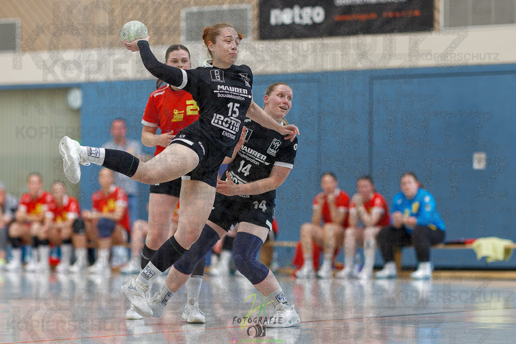 HSG Wettenberg - HSG Lumdatal | Wiederholungs-/Entscheidungsspiel um die Meisterschaft in der Frauen Oberliga Mitte und Aufstieg in die RegionalligaHSG Wettenberg - HSG Lumdatal am 11.05.2025 in Launsbach (Wettenberg) (Halle GS Launsbach (Wettenberg))Photo © 2025 - Jörg Heinrich - Realisiert mit Pictrs.com