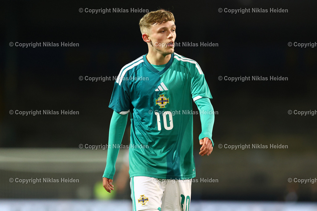 NH_DeutschlandU21_NordirlandU21_U21EMQualifikation_27032026 | #10 Cole Brannigan (Nordirland U21)Fußball I Junioren I U21-EM-Qualifikation I Saison 2025-2026 I 8. Spieltag I Deutschland U21 - Nordirland U21 I 27.03.2026 I Eintracht-Stadion