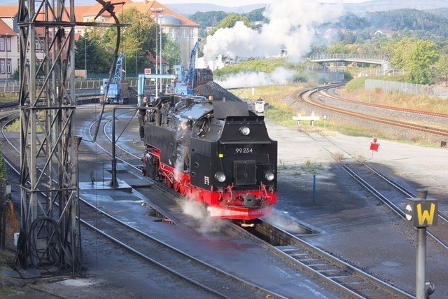 Dampflokomotive | Dampflokomotive der Brockenbahn