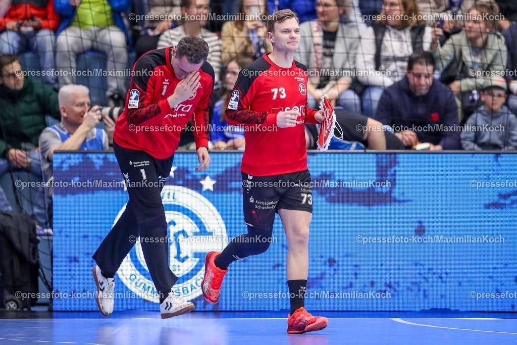 Gum25032501001 | 25.03.2025, Handball, European League - Play-Offs, VfL Gummersbach - MT Melsungen, Schwalbe-Arena: xxxxxxxxxxx