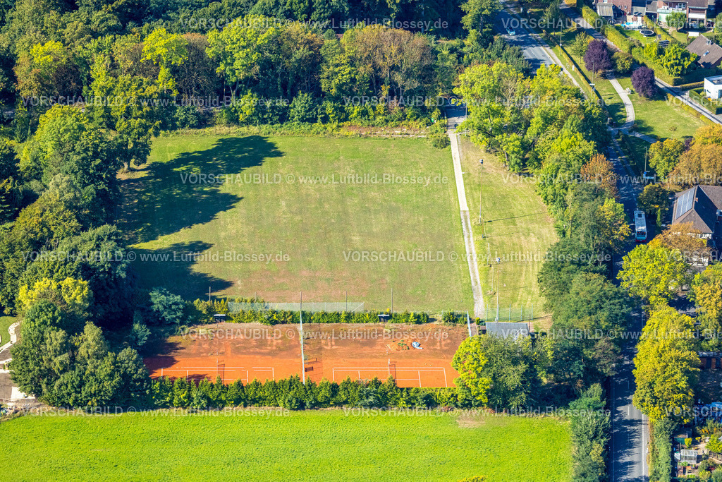 Hamm250901340 | Luftbild, Wiese und Tennisplätze Dolberger Straße, Stadtbezirk Heessen, Hamm, Ruhrgebiet, Nordrhein-Westfalen, Deutschland