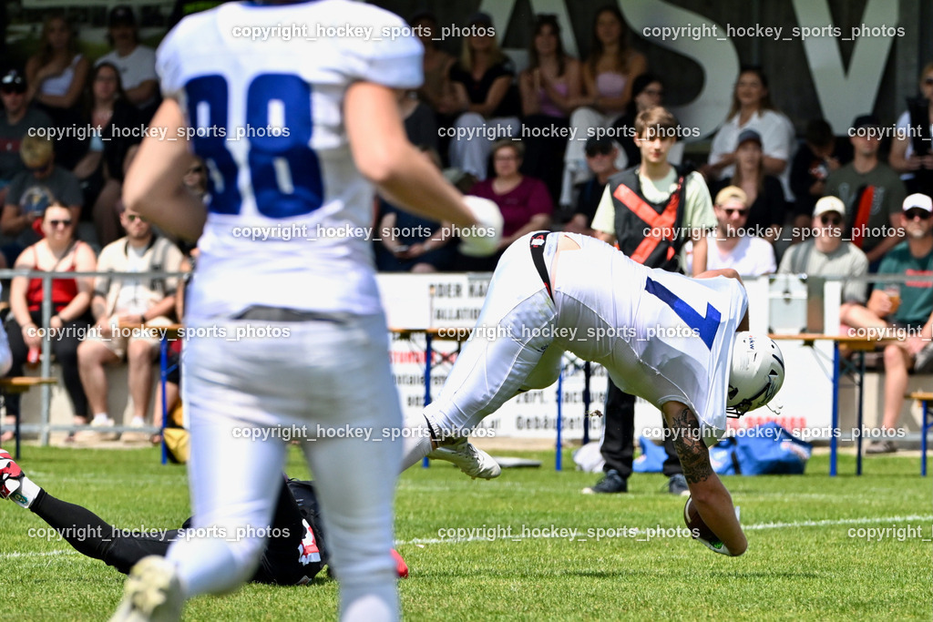 Carinthian Lions vs. Cineplexx Blue Devils | Carinthian Lions vs. Cineplexx Blue Devils, Carinthian Lions vs. Cineplexx Blue Devils am 09.06.2025 in Klagenfurt (ASV Sportplatz), Austria, (Photo by Bernd Stefan)