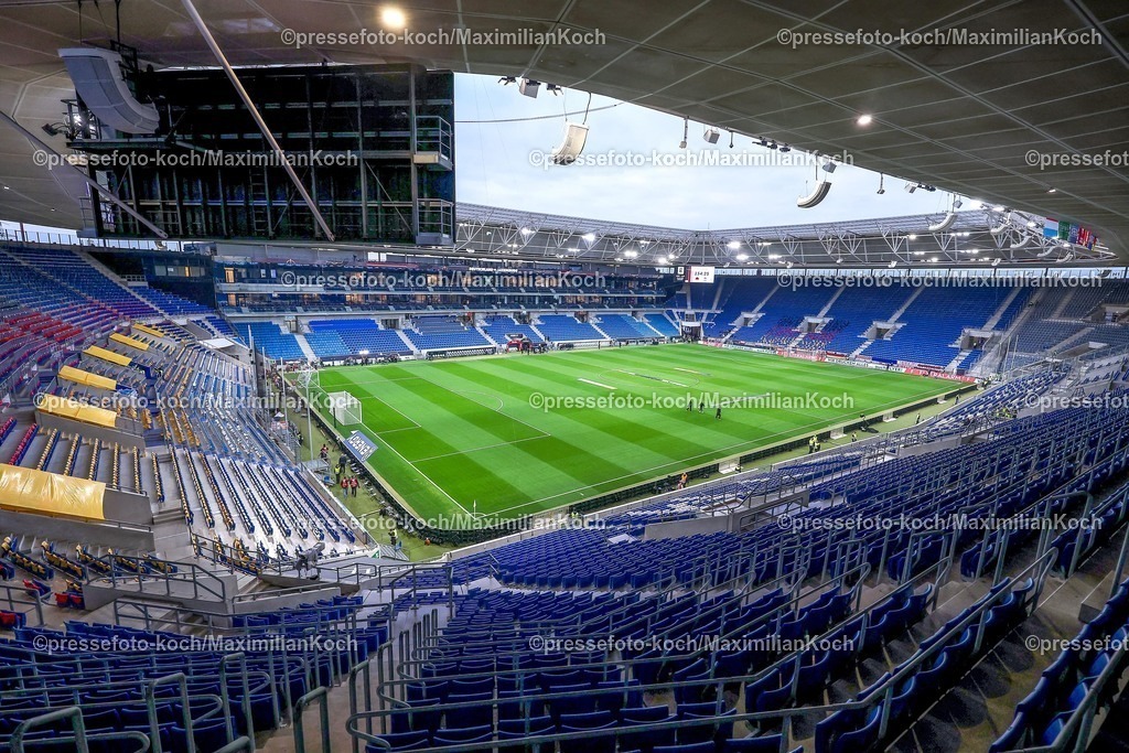 DFB10102501008 | 10.10.2025, Fußball, Länderspiel, Deutschland - Luxemburg, UEFA WM-Qualifikation, 2025/2026, Gruppe A, PreZero Arena in Sinsheim: Innenansicht Spielstätte Übersichtsbild Innenraum DFB regulations prohibit any use of photographs as image sequences and or quasi-video.