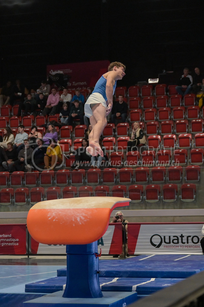 Schweizer Meisterschaften Kunstturnen Mannschaften Männer (A) - 22. November 2025 | Schweizer Meisterschaften Kunstturnen Mannschaften Männer (A)AXA Arena, WinterthurBild: Sportfotografie Markus Aeschimann | www.markus-aeschimann.ch - Realisiert mit Pictrs.com