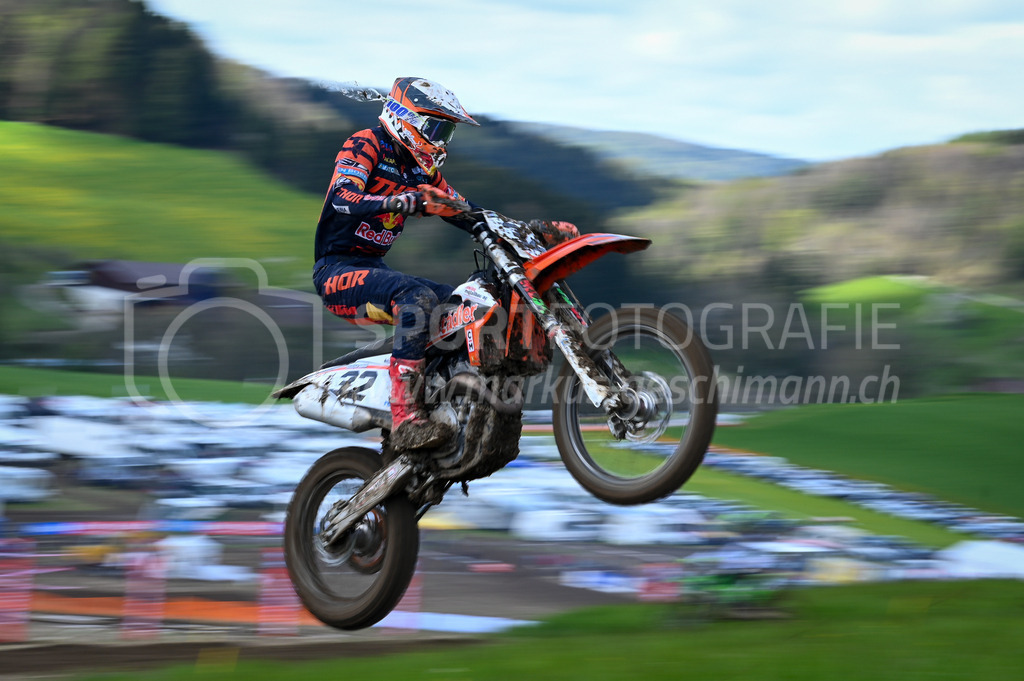 Motocross Schlatt bei Winterthur - 29. April 2023 | #32 Sohm Sascha aus Berneck (CH) auf KTM in der Kategorie Hobby Open am Motocross Schlatt bei Winterthur, 29. April 2023.
Instagram: @mx_schlatt | @mc_wila | @sam_schweiz
Bild: Sportfotografie Markus Aeschimann | www.markus-aeschimann.ch - Realisiert mit Pictrs.com