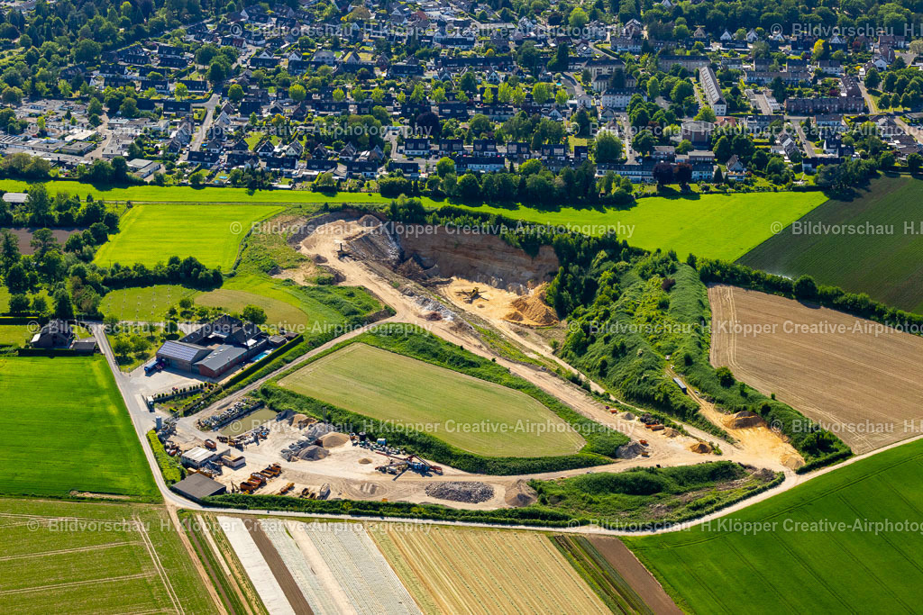 Luftbild Grevenbroich-3490 | Luftbildfotografie und Luftbild Kies- Tagebau in Mönchengladbach im Bundesland Nordrhein-Westfalen, Deutschland - Realisiert mit Pictrs.com
