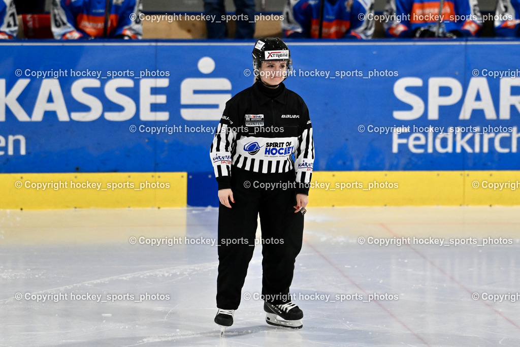 ESC SPARKASSE STEINDORF vs. 1. EHC ALTHOFEN | Klemm Anja Referee, ESC SPARKASSE STEINDORF vs. 1. EHC ALTHOFEN, ESC SPARKASSE STEINDORF vs. 1. EHC ALTHOFEN am 30.11.2025 in Steindorf (Ossiachersee Halle), Austria, (Photo by Bernd Stefan)