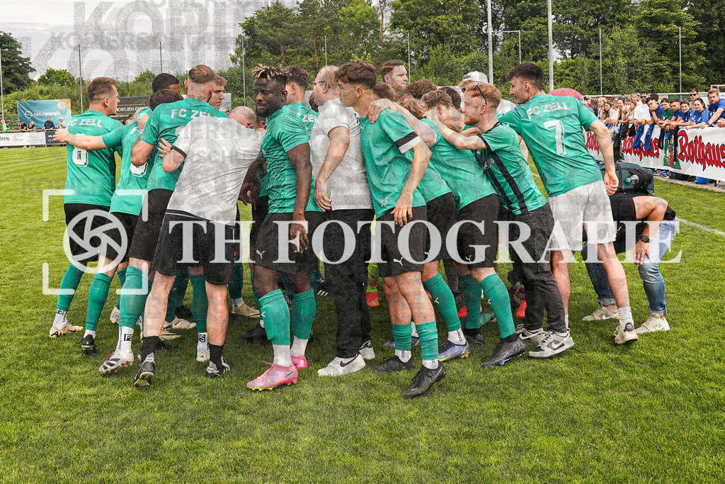 GER, FC Zell - FC Wittlingen, Fussball, Rothaus Bezirkpokal, Finale, Saison 2024/2025, 29.05.2025 | GER, FC Zell - FC Wittlingen, Fussball, Rothaus Bezirkpokal, Finale, Saison 2024/2025, 29.05.2025Foto: TH Fotografie/Alessio Bosco