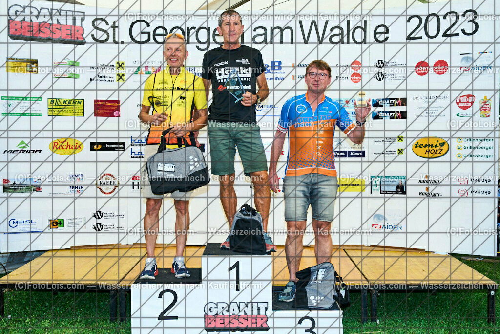 ALP7987_XXIX_GRANITBEISSER_Siegerehrung | (C)FotoLois.com, Alois Spandl, 29. GRANITBEISSER - Mountainbike-Marathon in St. Georgen am Walde, Start/Ziel/Siegerehrung, Sa 2. September 2023.