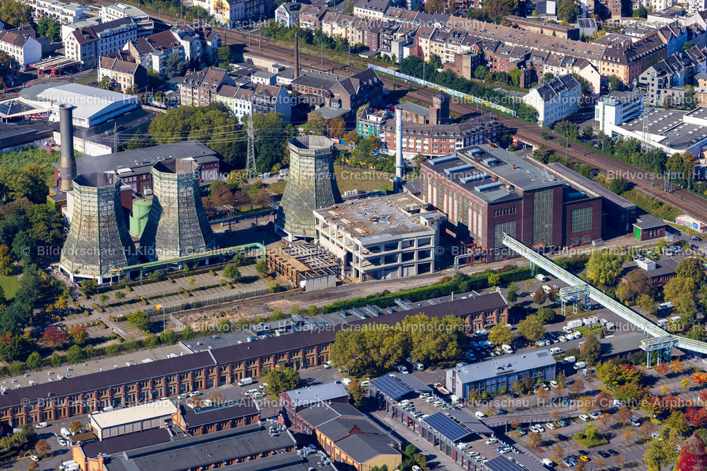 Luftbilder Düsseldorf-5046 | Luftbild Düssedlorf Heizkraftwerk Flingern - Realisiert mit Pictrs.com