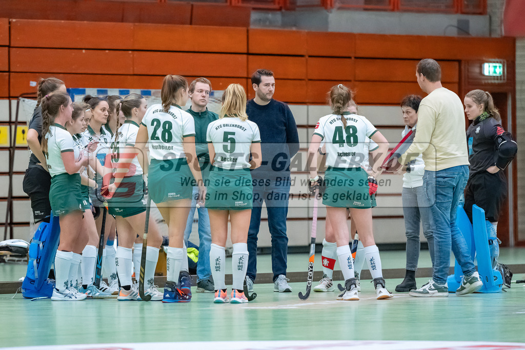 HK_20240114_108065 | 1. Bundesliga Damen Crefelder HTC - Uhlenhorst Mülheim am 14.1.2024 Halle Glockenspitz, Krefeld ,