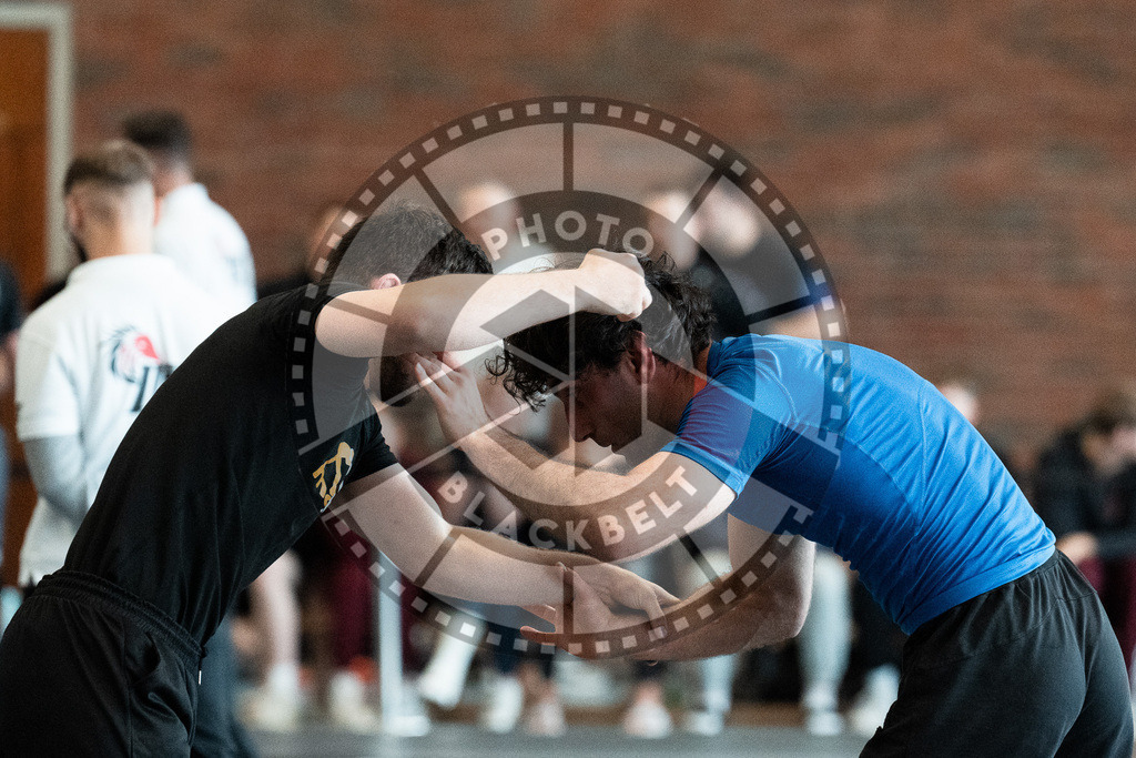 20251129PBB6575 | Fighters compete during the luta livre competition ILLCS XI winter edition on November 29, 2025 in Hannover, Germany.