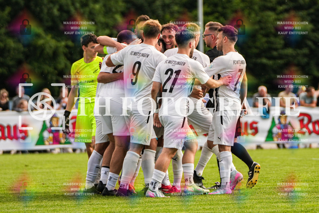 GER, FC Zell - FC Wittlingen, Fussball, Rothaus Bezirkpokal, Finale, Saison 2024/2025, 29.05.2025 | GER, FC Zell - FC Wittlingen, Fussball, Rothaus Bezirkpokal, Finale, Saison 2024/2025, 29.05.2025Foto: TH Fotografie/Alessio Bosco