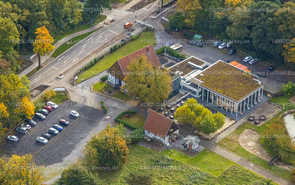 Hamm241015317 | Luftbild, Altes Fährhaus Gastronomie, Fachwerkhaus, Uentrop, Hamm, Ruhrgebiet, Nordrhein-Westfalen, Deutschland