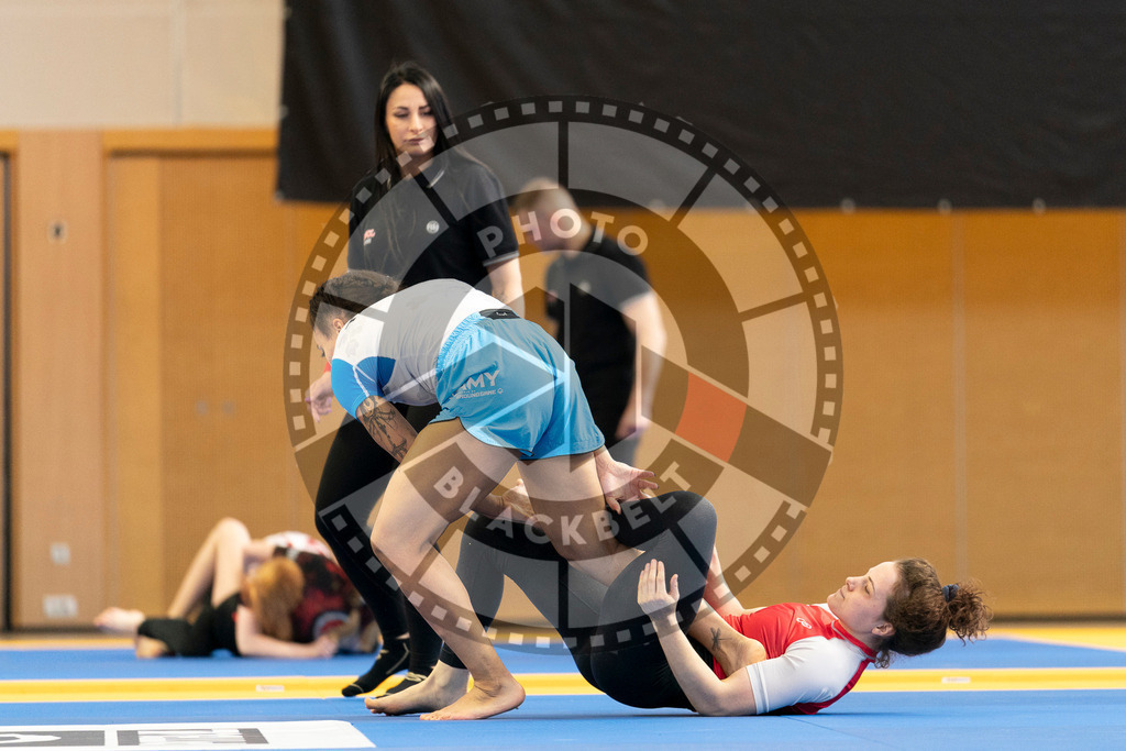 20240316PBB0413 | Athletes compete during the ADCC Eastern European Open grappling Competition in Poznan, Poland, on March 16, 2024.