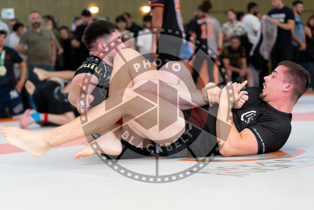 20240915PBB4063 | Athletes compete during the Grappling Industries’ grappling and Brazilian jiu-jitsu competition in Berlin, on September 15, 2024.