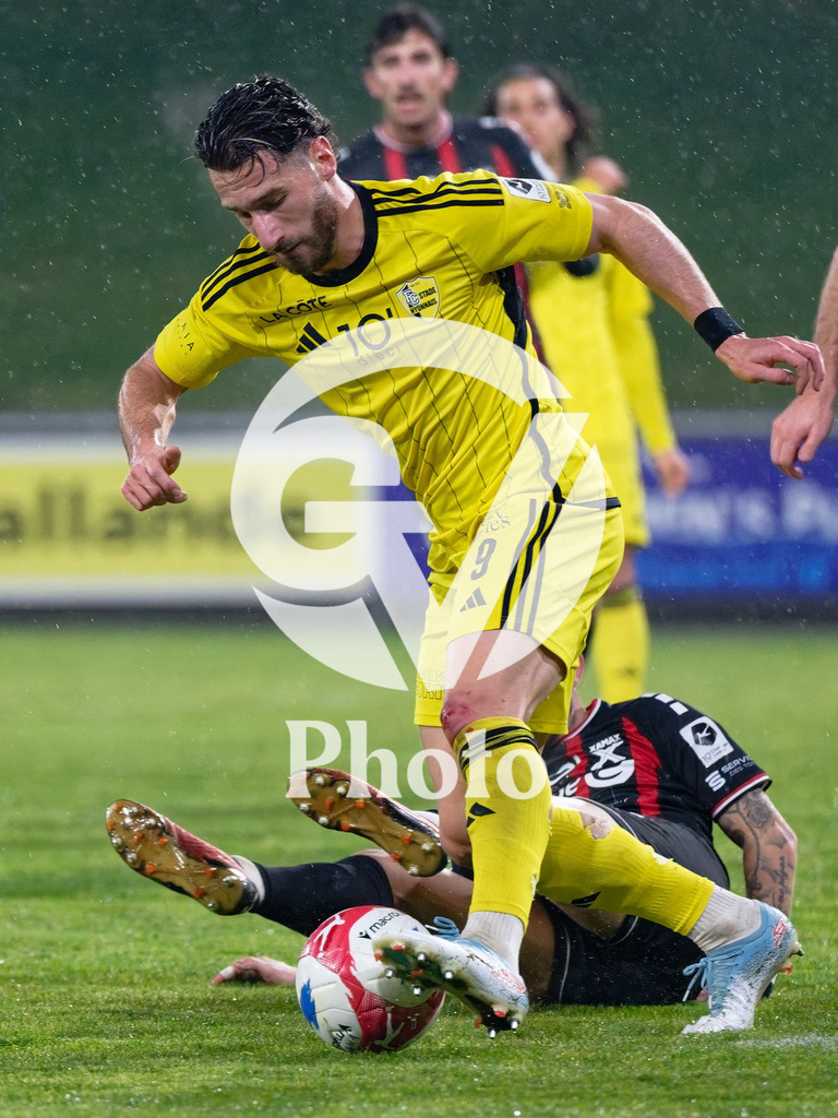 dieci Challenge League - FC Stade Nyonnais v Neuchatel Xamax FCS |  during the dieci Challenge League match between FC Stade Nyonnais and Neuchatel Xamax FCS at Centre sportif de Colovray in Nyon, Switzerland