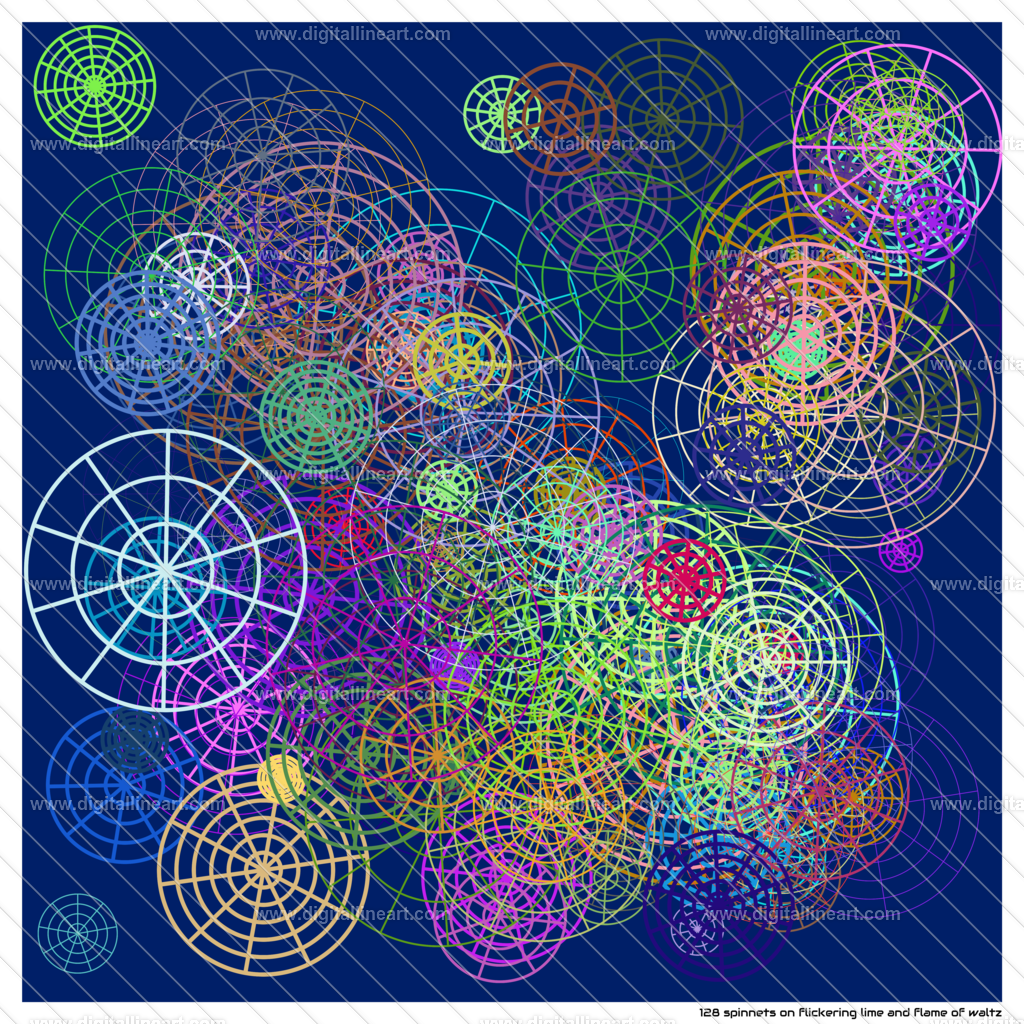 128-spinnets-flickering-lime-and-flame-of-waltz | digitallineart - Realisiert mit Pictrs.com