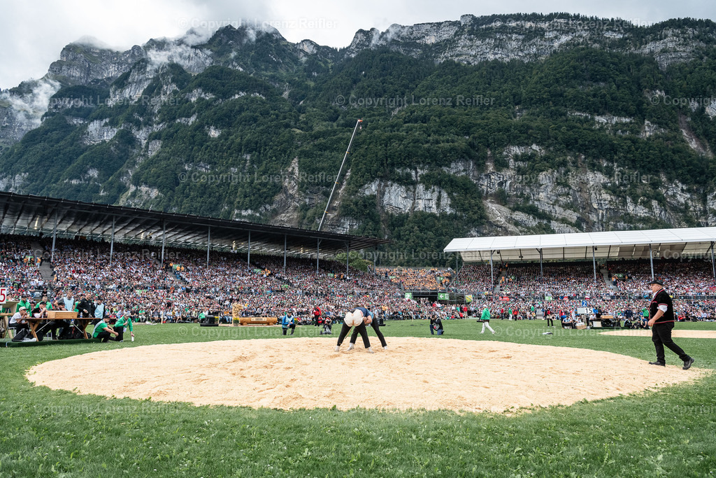Schwingen -  ESAF Samstag 2025 | Mollis, 30.8.25, Schwingen - ESAF Samstag.