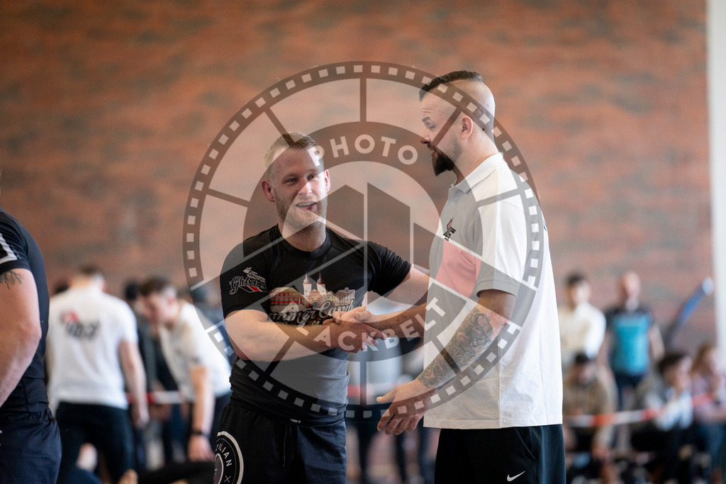 20240309PBB6168 | Fighters compete during the International Luta Livre (ILLCS) Spring Championship in Hannover, Germany, on March 9, 2024.