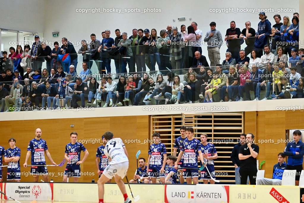 VSV Unihockey vs. KAC Floorball | Besucher Ballspielhalle St. Martin, VSV Unihockey vs. KAC Floorball, VSV Unihockey vs. KAC Floorball am 28.03.2026 in Villach (Ballspielhalle St. Martin), Austria, (Photo by Bernd Stefan)