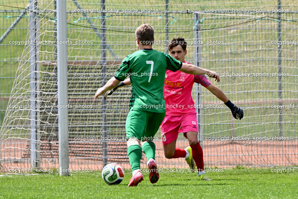 SC Landskron vs. SV Falle Maria Gail | #7 Markus Ulbing SC Landskron, #69 Oliver Cosic SV Maria Gail, SC Landskron vs. SV Falle Maria Gail, SC Landskron vs. SV Falle Maria Gail am 17.05.2026 in Villach (Sportanlage Landskron), Austria, (Photo by Bernd Stefan)