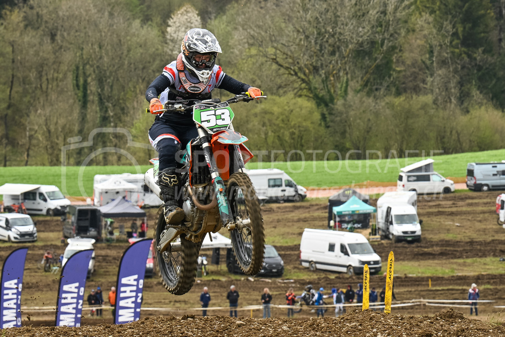 Motocross Schlatt bei Winterthur - 30. April 2023 | #53 Meili Corina aus Homburg (CH) auf KTM in der Kategorie Swiss MX Women Cup am Motocross Schlatt bei Winterthur, 30. April 2023. 
Instagram: @mx_schlatt | @mc_wila | @sam_schweiz
Bild: Sportfotografie Markus Aeschimann | www.markus-aeschimann.ch - Realisiert mit Pictrs.com