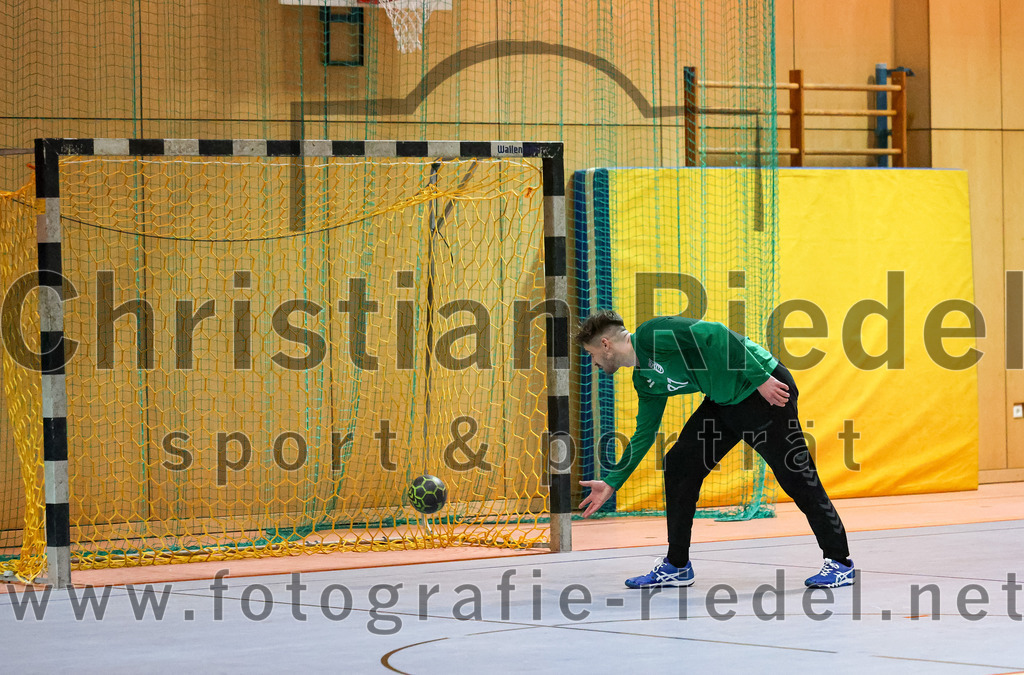 2023-01-21_071_SpVgg_Altenerding_gegen_SC_Eching | Erding, Deutschland, 21.01.2023:
Handball, Bezirksoberliga Männer 2022 / 2023, 12. Spieltag, SpVgg Altenerding gegen SC Eching, Endergebnis: 29:34

Torwart Robin Jahn (SC Eching, #87)

Foto: Christian Riedel / fotografie-riedel.net