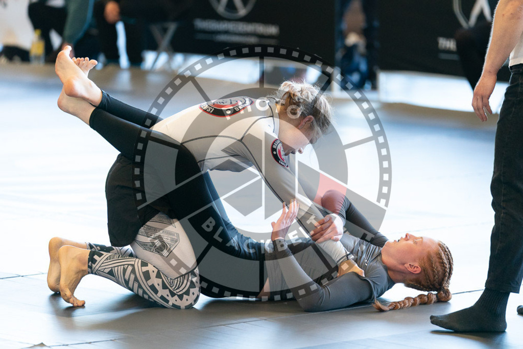 20250329PBB2761 | Fighters compete during the International Luta Livre (ILLCS) Germany IX Spring 2025 Competition spring on March 29, 2025 in Hannover, Germany.© Chiara Dazi