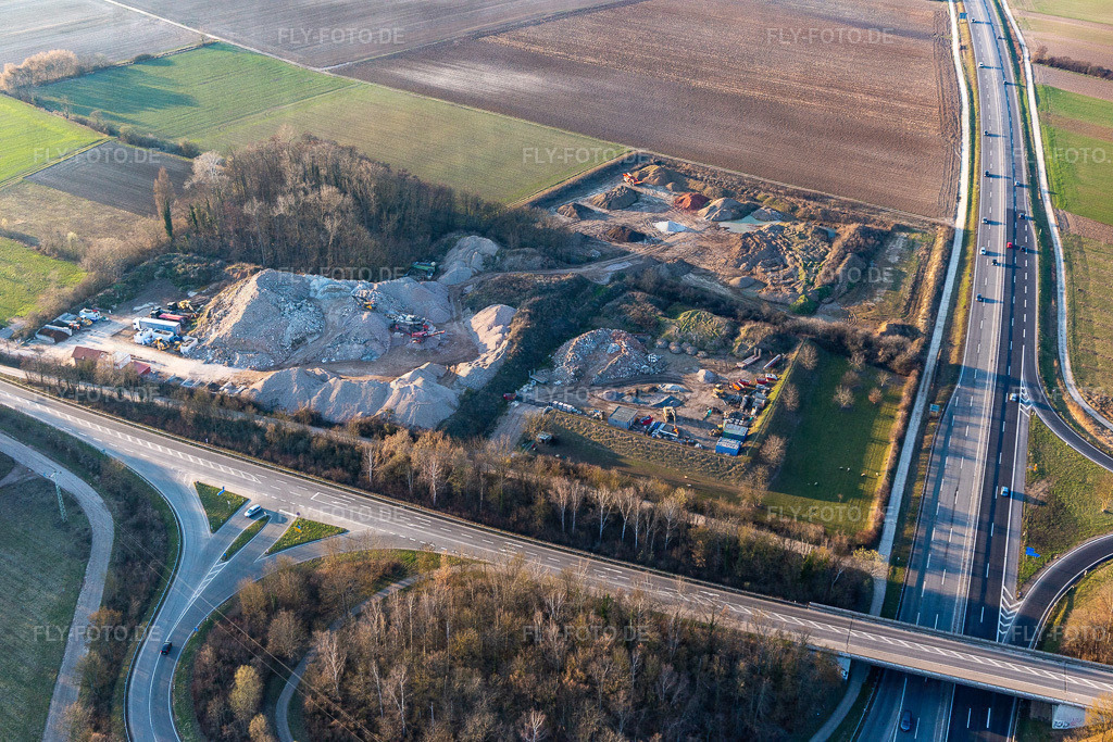 Abfallwirtschaftszentrum Rohrbach | Luftbild: Abfallwirtschaftszentrum Rohrbach in Rohrbach im Bundesland Rheinland-Pfalz in Deutschland. Foto: IMG_126130.jpg vom 07.03.2021 durch ©2025 Werner Riehm fly-foto.de/copyright - Realisiert mit Pictrs.com