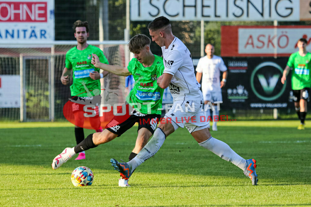 ASK Klagenfurt - SC Weiz 2:3, Kärntner Liga 3. Runde | Kyrylo Romaniuk (ASK Klagenfurt #13) ASK Klagenfurt - SC Weiz 2:3 am 13.08.2023 in Klagenfurt
(ASK Sportzentrum Fischl), Austria, (Photo by Ernst Krawagner sport-fan.at) - Realisiert mit Pictrs.com