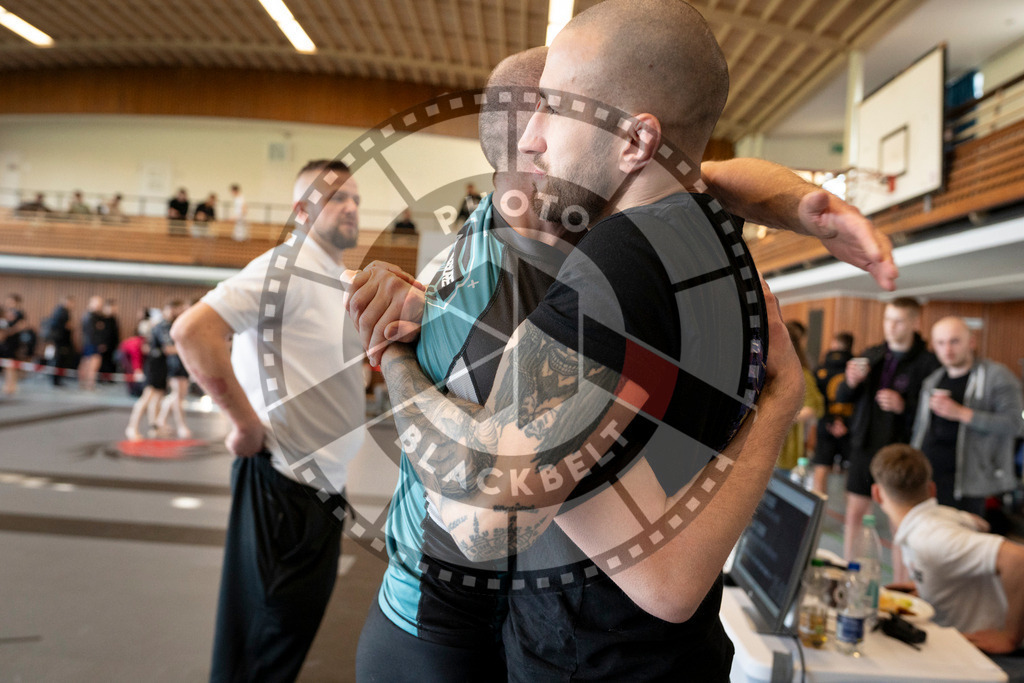 20240309PBB6755 | Fighters compete during the International Luta Livre (ILLCS) Spring Championship in Hannover, Germany, on March 9, 2024.