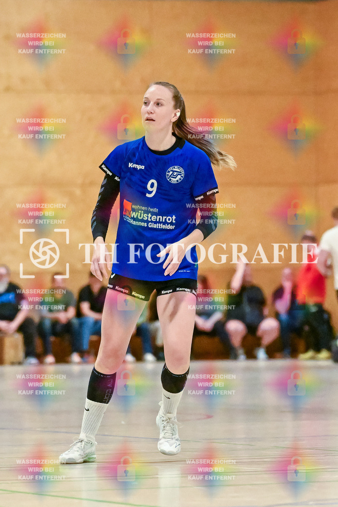 GER, SG Maulburg/Steinen - TuS Helmlingen, Frauen-Handball, Oberliga Suedbaden, 19. Spieltag, Saison 2024/2025, 23.03.2025 | Viola Großmann (TuS Helmlingen, #9)GER, SG Maulburg/Steinen - TuS Helmlingen, Frauen-Handball, Oberliga Suedbaden, 19. Spieltag, Saison 2024/2025, 23.03.2025Foto: TH Fotografie/Thomas Hess
