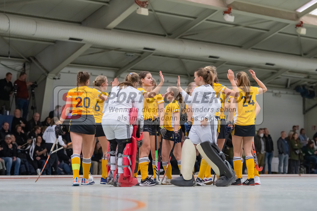HK_20230225_104368 | Deutsche Meisterschaft WU16 Harvestehuder THC - Düsseldorf SC am 25.2.2023 DSC 99, Düsseldorf ,