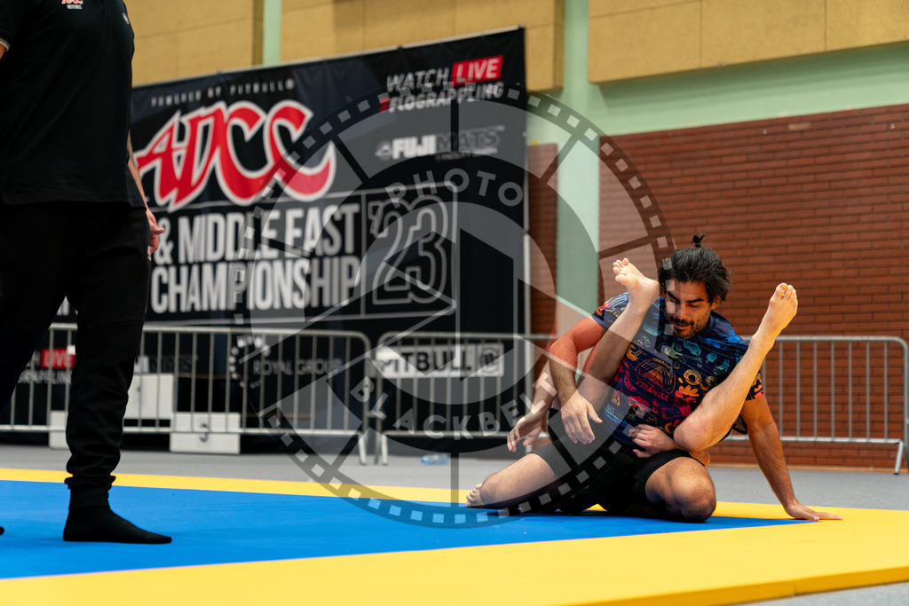 20230916PBB6726 | Fighters compete during the grappling tournement ADCC Trials (European, Middle East and African Championship) in Warsaw, Poland, on September 16, 2023.
