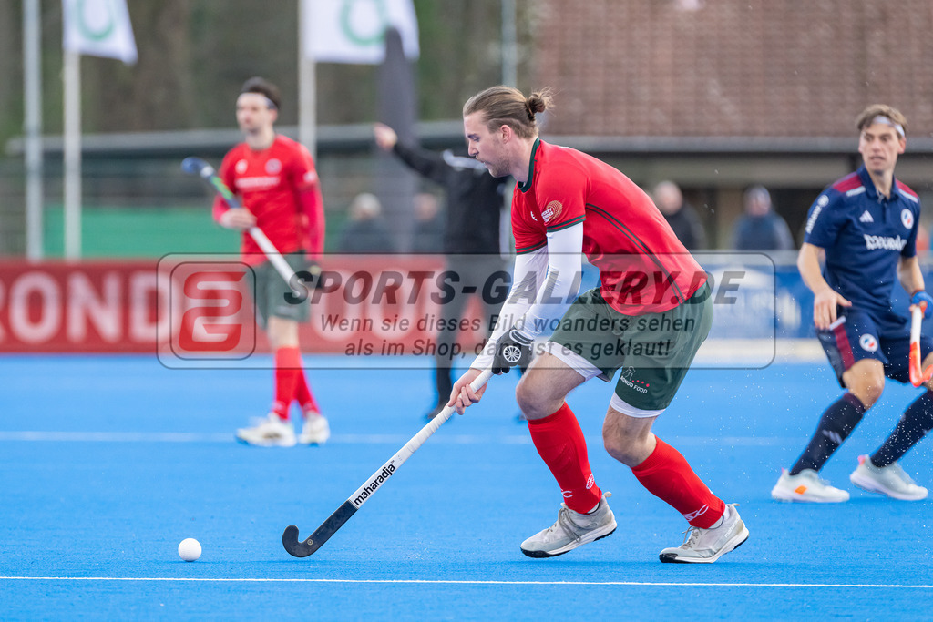 HK_20240323_109974 | 1. Bundesliga Hockey Herren Crefelder HTC - Mannheimer HC am 23.3.2024 Crefelder HTC  Hüttenallee, Krefeld , Kossol Timo ( Crefelder HTC #3 )