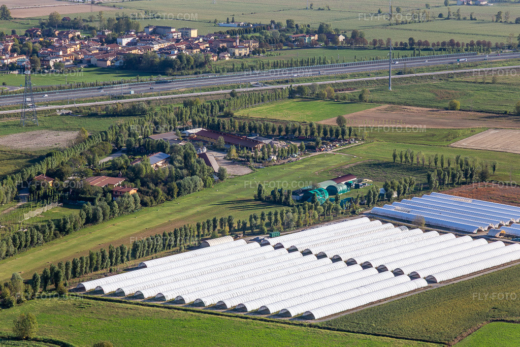 Aerial view: Cascina Reina, Red Tech 