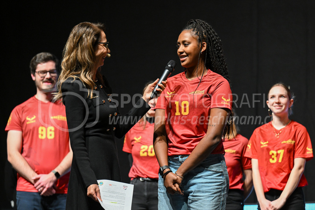Winterthurer Sportehrung - 23. Februar 2023 | Winterthurer Sportehrung
AXA Arena, Winterthur
AFC Winterthur Warriors (Flag Football).
Bild: Sportfotografie Markus Aeschimann | www.markus-aeschimann.ch - Realisiert mit Pictrs.com