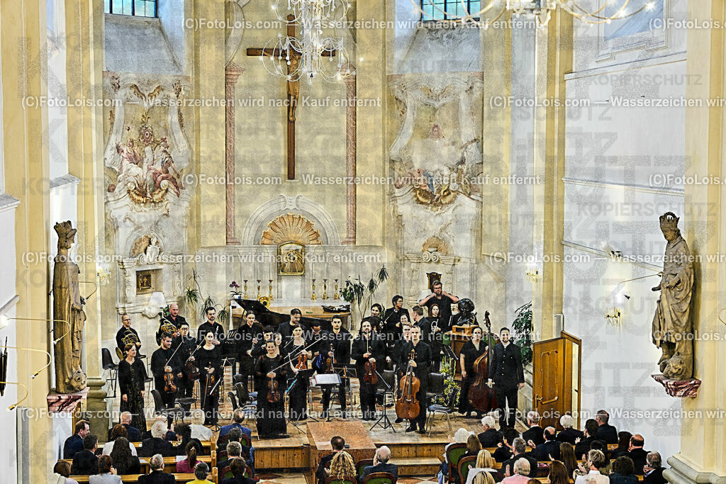 ALP0476_XXXIX_Chopin-Festival_Camerata Mozartiana_Auner Daniel | (C)FotoLois.com, Alois Spandl, XXXIX. internationales CHOPIN-Festival in der Kartause Gaming, Eröffnungskonzert in der Kartausenkirche mit Janusz Olejniczak (Klavier), Camerata Marzatiana unter Daniel Auner, Johanna Doderer (Komponistin), Natalia Rehling (Klavier), Ingolf Wunder (Klavier), Fr 4. August 2023.