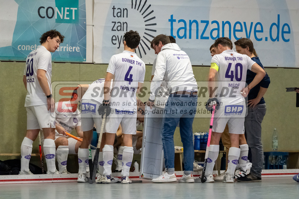 HK_20250209_102764 | 2. Bundesliga Halle Herren Bonner THV - Club Raffelberg am 9.2.2025 Bonner THV, Bonn